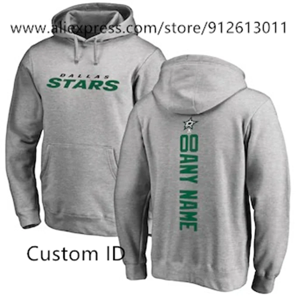 

NAME Ice Hockey Material Polyester Fiber Color White Green Black Style Casual Top Pattern Print Hoodie