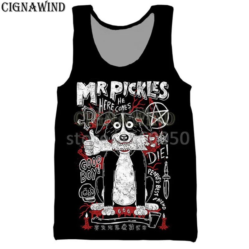 Жилет унисекс с 3D-принтом в стиле Харадзюку | Мужская одежда