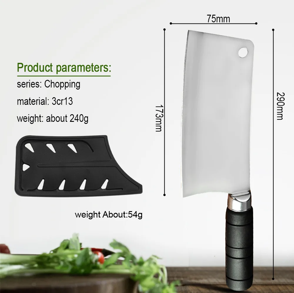 Нож для нарезки кухонные ножи из нержавеющей стали китайский Кливер аксессуары