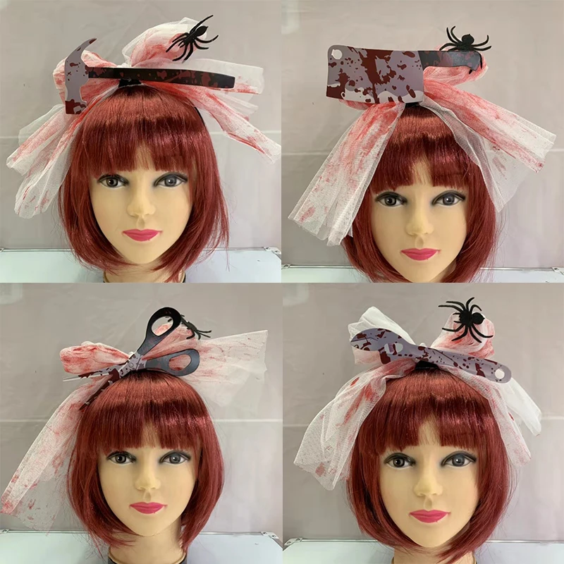 Обруч для волос на Хэллоуин в форме ножа | Тематическая одежда и униформа