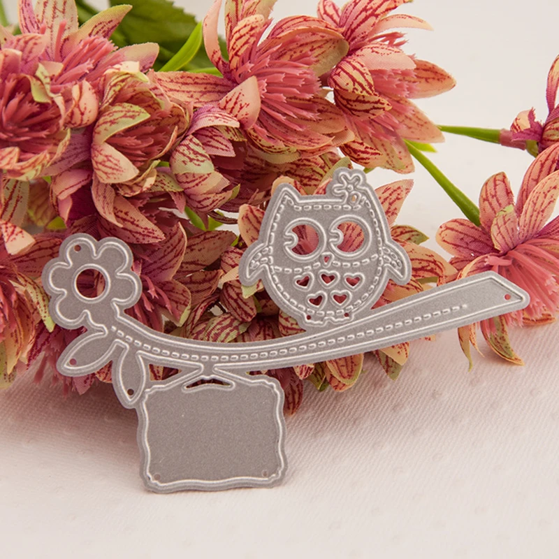 Металлические пресс формы YLCD804 в виде совы для фотоальбома|dies for scrapbooking|die cutterdie cut