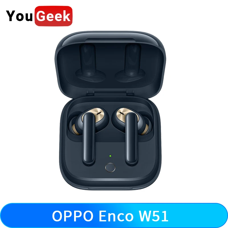 Наушники OPPO Enco W51 TWS Bluetooth 5 0 беспроводные наушники с шумоподавлением для Reno 4 Pro 3 Find