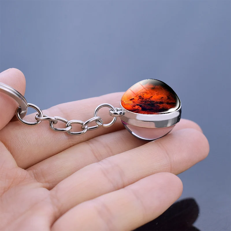 Брелок для ключей Earth Solary System брелок с изображением планеты Луны Марса