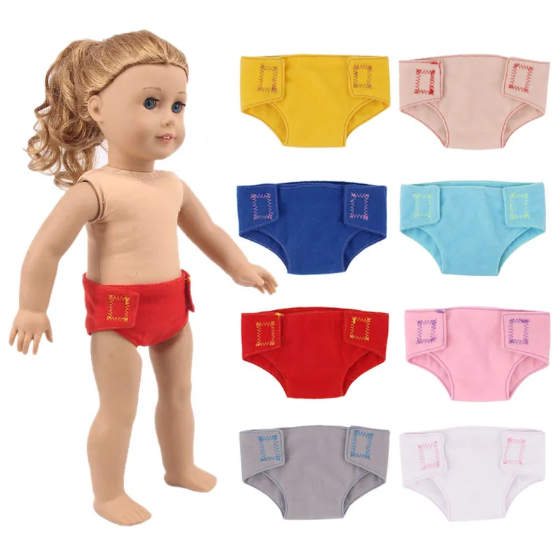 Новинка трусики Luckdoll для кукол 18 дюймов американская и 43 см кукла новорожденная