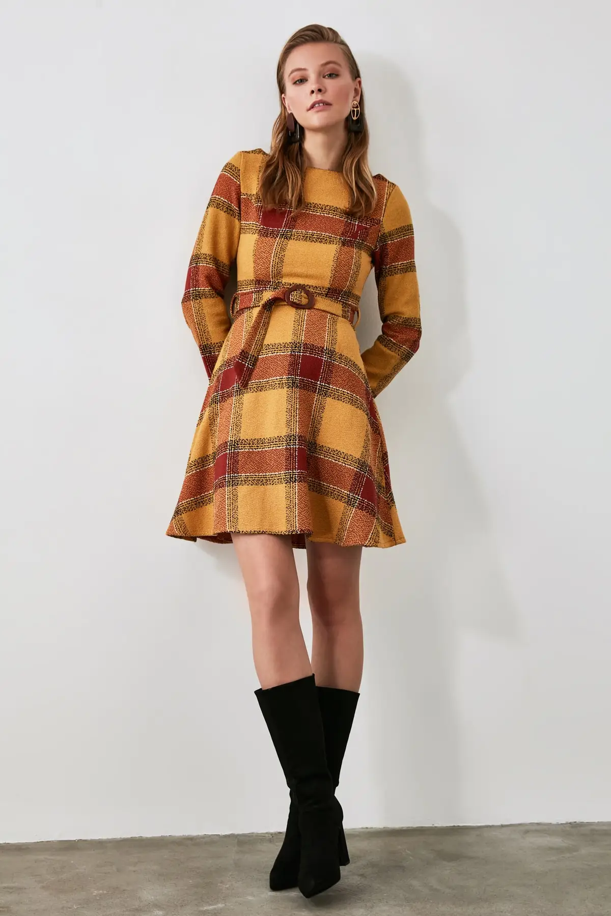 Платье с арочной юбкой TWOAW20EL2128|Женские платья| |