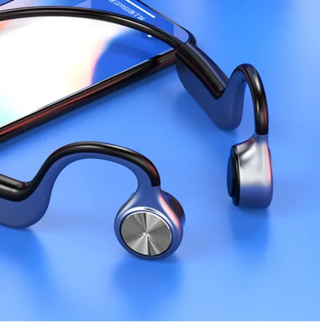 Серый E9 костной проводимости Bluetooth гарнитура Беспроводной 5 0 открытый