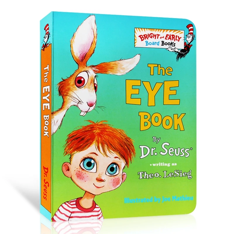 Dr Seuss серия The Tooth Book Детские картонные книги на английском языке для детей