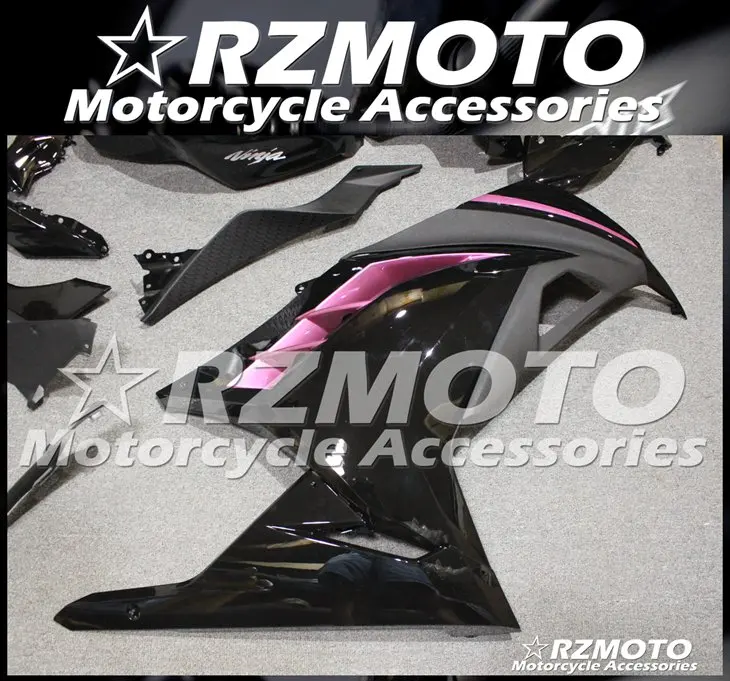 

Injection molding New ABS Motorcycle Fairing Kits Fit for Kawasaki Ninja300 EX300 13 14 15 16 17 ZX300R 13-17 Custom Black Cool