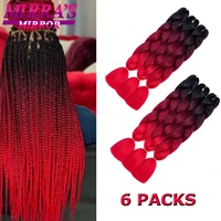mirra%e2%80%99s mirror braiding hair extensions 24inches synthetic jumbo braids hair for box braids twist braids yaki texture
