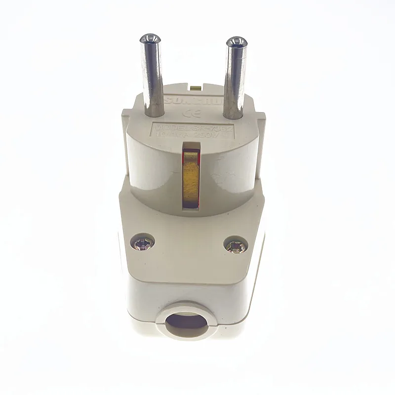 1 шт. штепсельная Германия Тип F Rewireable Мощность Plug 250V 16 усилитель W/переключатель