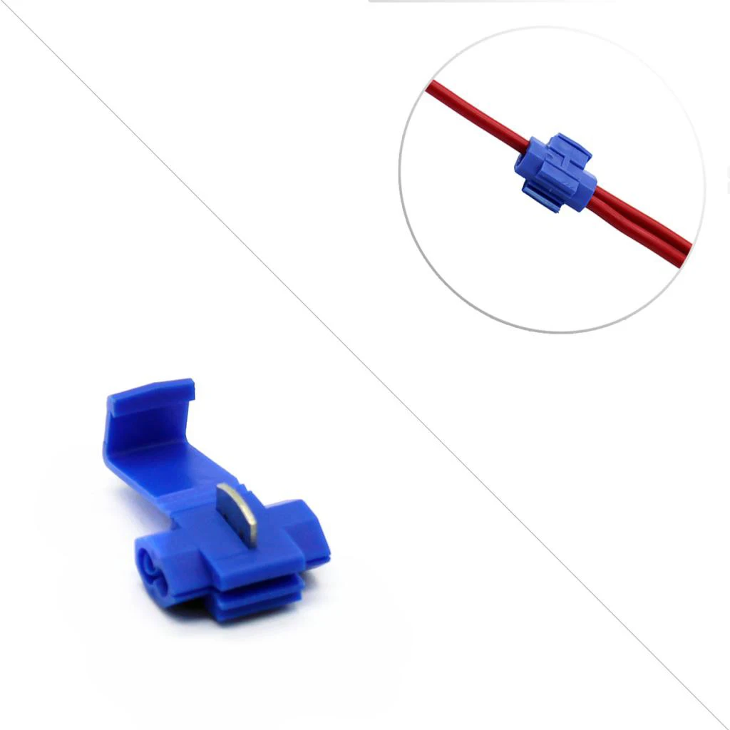 

50 Pieces Electrical 14-16 AWG Wire Connectors Terminals Crimp Quick Splice