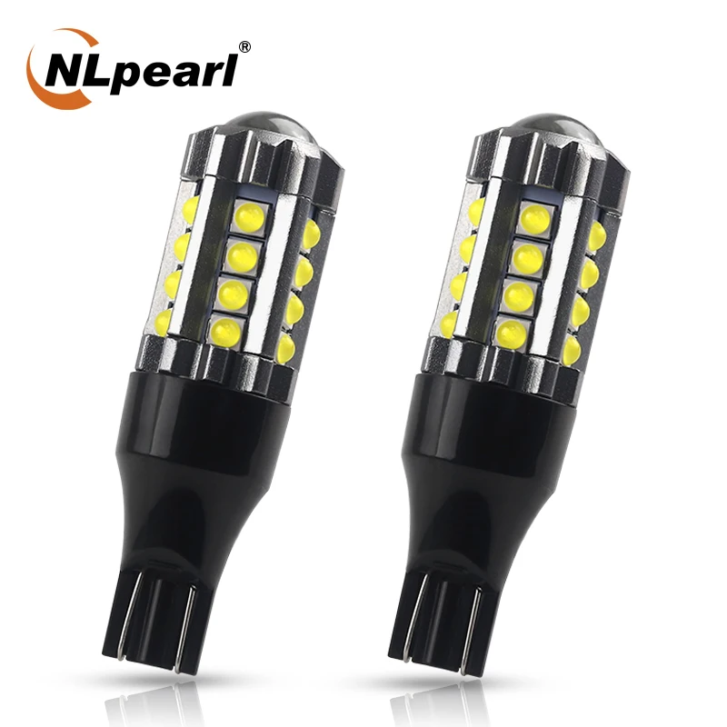 NLpearl 2x сигнальная лампа T15 W16W WY16W Led Canbus автомобильный тормоз светильник 23SMD 3030 чип
