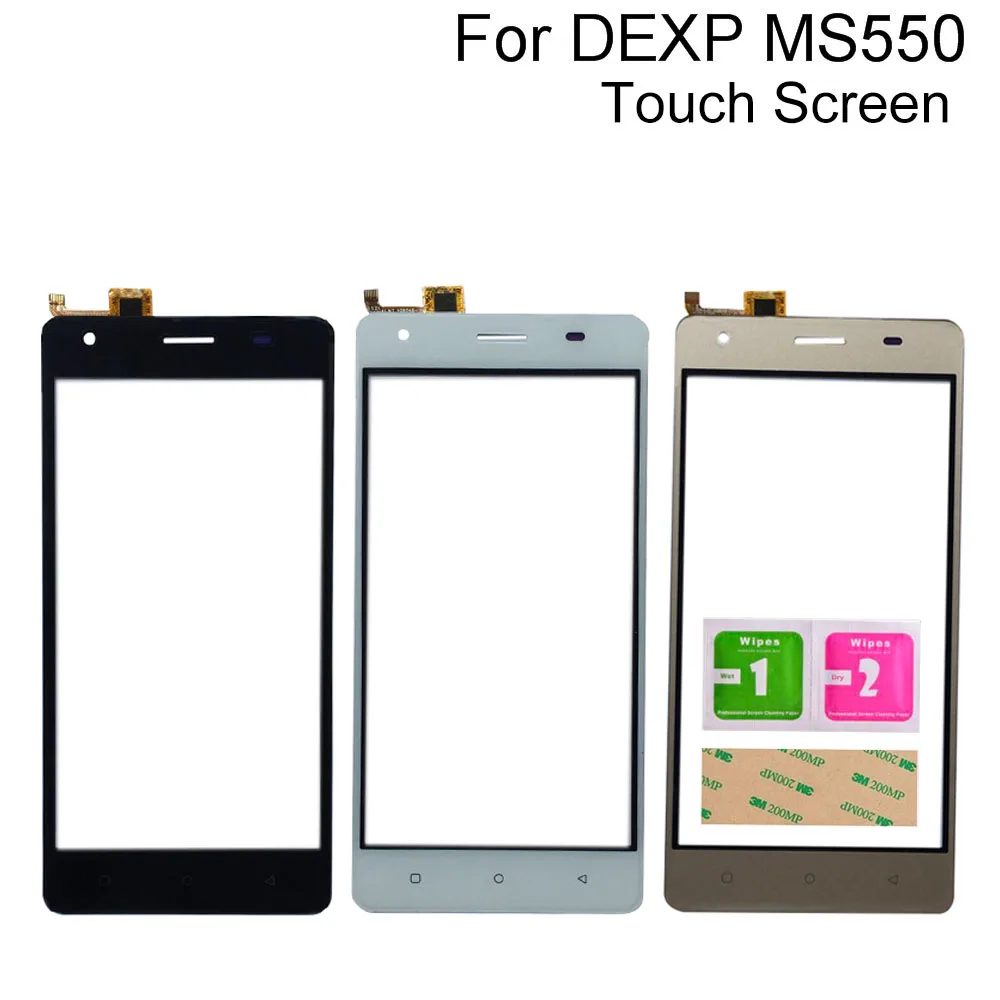 Сенсорный экран Переднее стекло для DEXP Ixion MS550 сенсорный дигитайзер инструменты