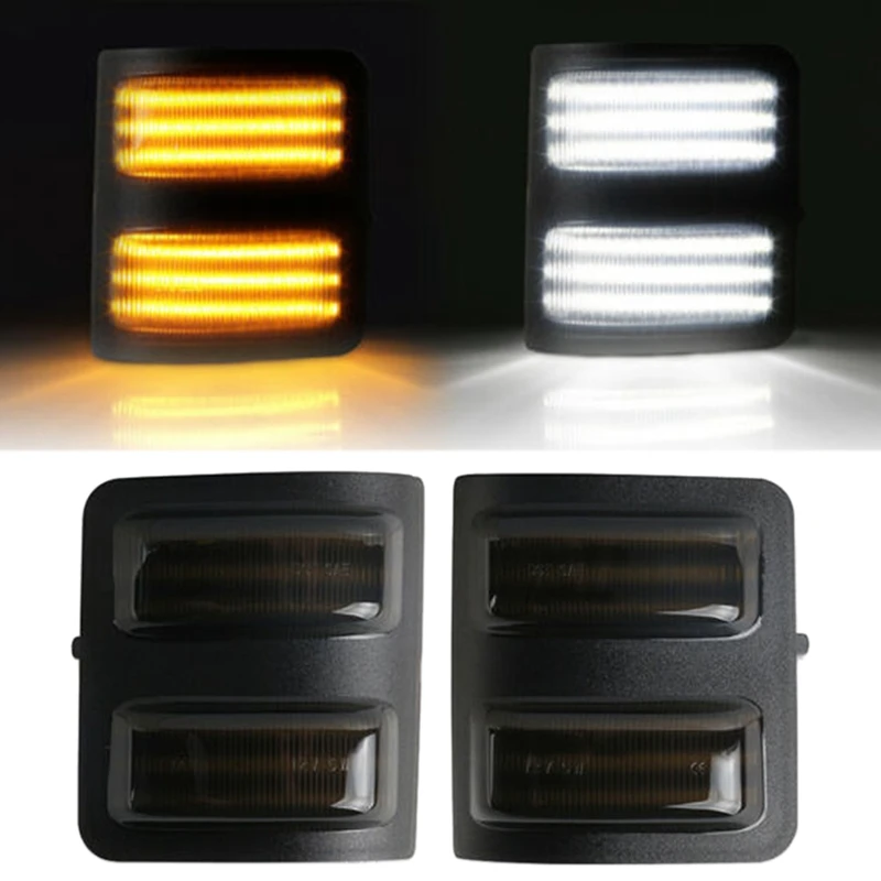 

Car LED Side Mirror Marker Running & Turn Signal Light for Ford F250 F350 F450 F550 2008-2016