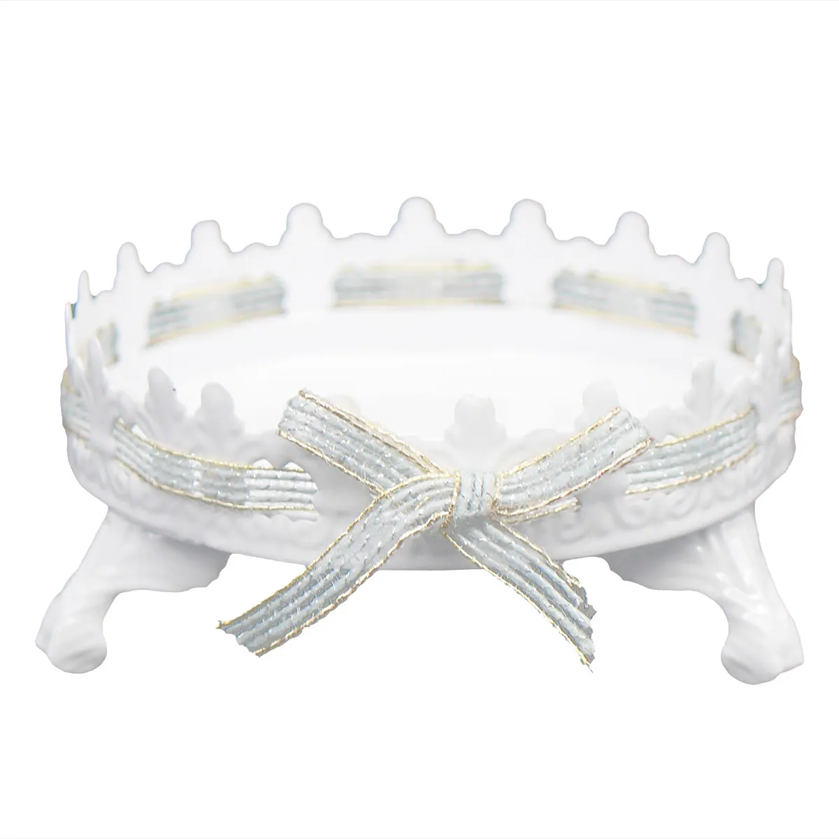 Ретро лоток для закусок однослойная десертная тарелка ручная работа