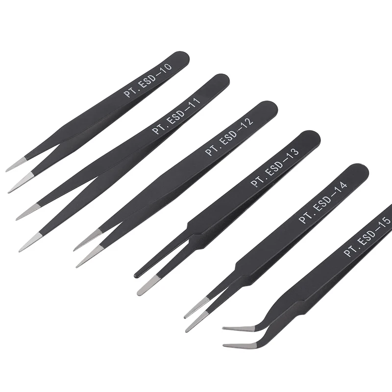 Набор железных пинцетов для бисероплетения 6 шт./компл. набор инструментов