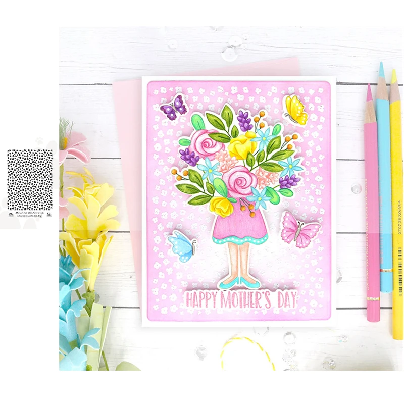 

Card Decoration Stickers Metal Cutting Die And Stamps Scrapbooking Background DIY Decoration Craft Embossing Stencil