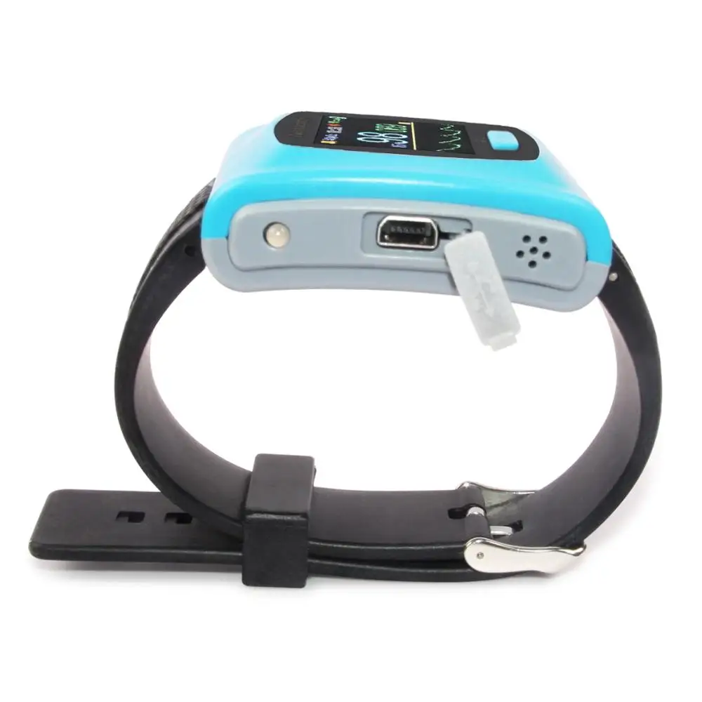 

Digital Wrist Finger PulseOximeter,Finger Probe Daily And Overnight Sleep CMS50F