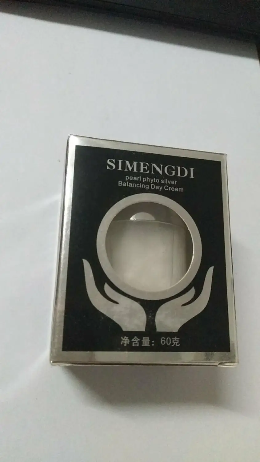 Kin care SIMENGDI для жемчужной кожи PHYTO SILVER Балансирующий дневной крем отбеливающий