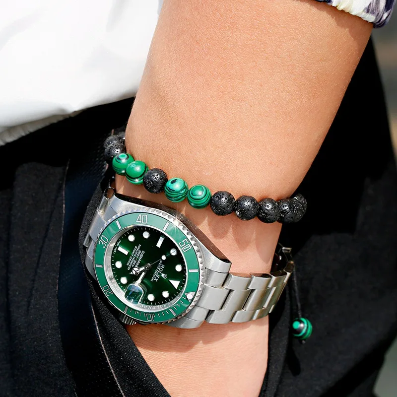 Браслет с тигровым глазом мужской регулируемый браслет имитацией эфирного масла