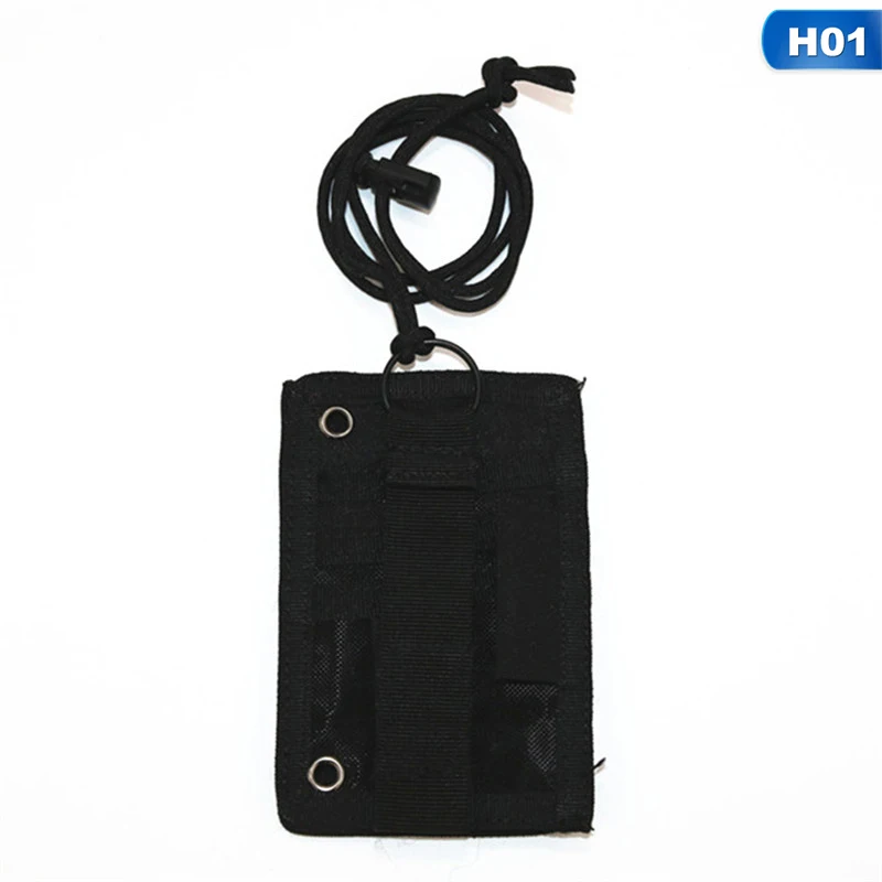 

1 PC Transparent Tactical ID Card Set Bus Card Cover Neck Lanyard and Credit Card ID Card Holder Bag Dropship New Arrival