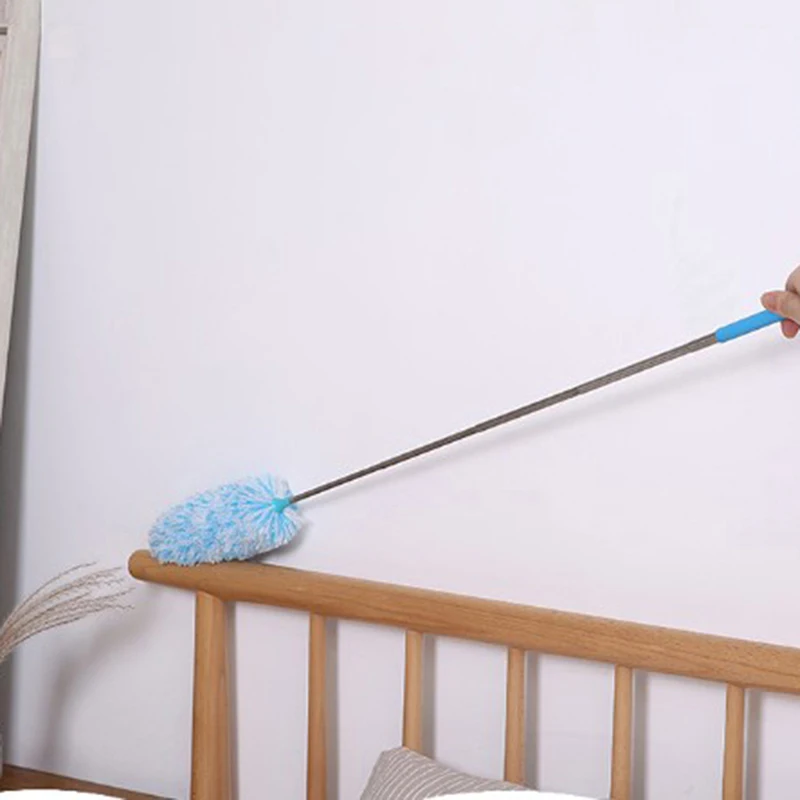 Щетка для пыли из микрофибры раскладной аппарат удаления с натяжным пером дома