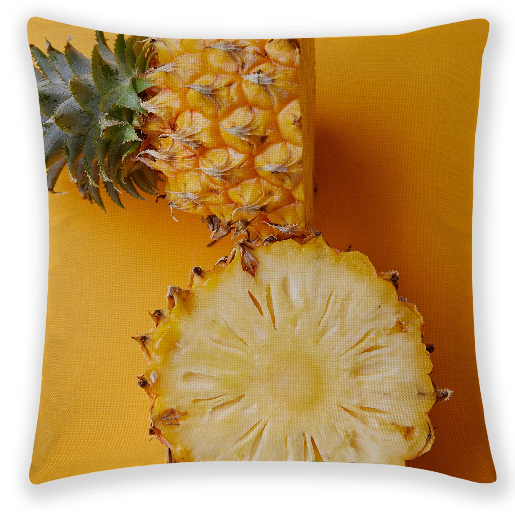 

New Creative Summer Fruit Cotton Office Chair Back Cushion Sofa Throw Pillow New