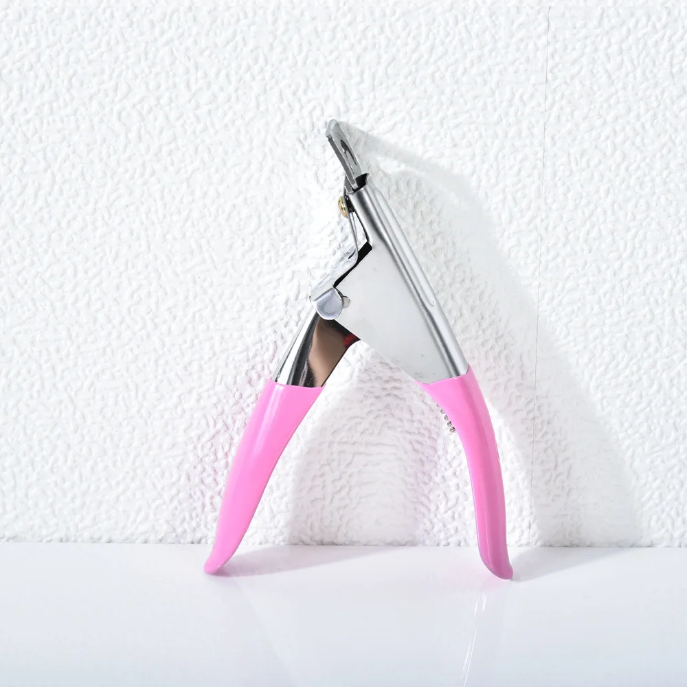 Машинка для стрижки акриловых ногтей триммер искусственных из нержавеющей стали