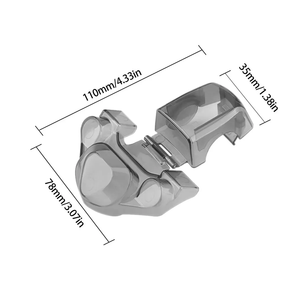 Cubierta integrada para c&aacute;mara DJI Combo FPV, Protector fijo hacia abajo para lente Visual-5