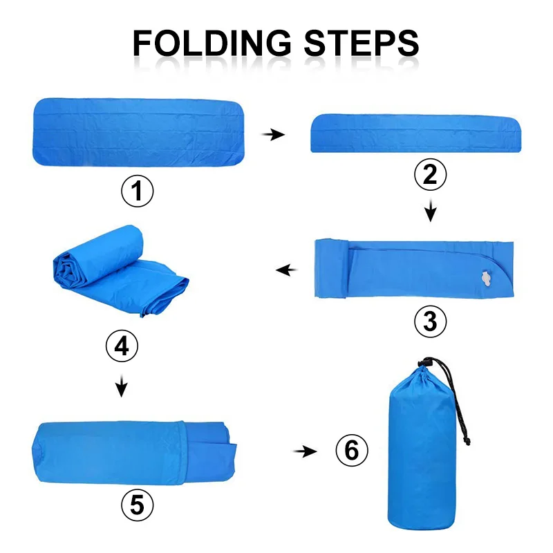 Надувной надувной матрас портативный Кемпинг Пляжный коврик для пикника Коврик