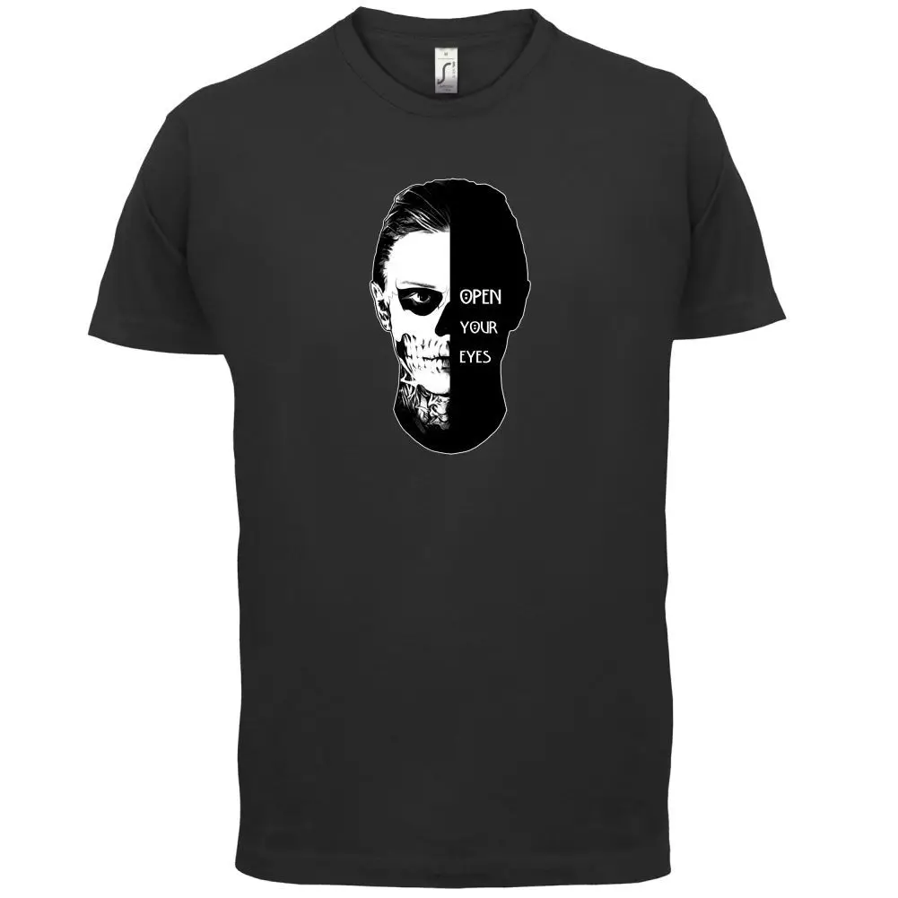 

Open Your Eyes - Mens T-Shirt - Freaks / TV / Tate - 13 Colours Mans Unique Cotton Short Sleeves O-Neck T Shirt Black Style