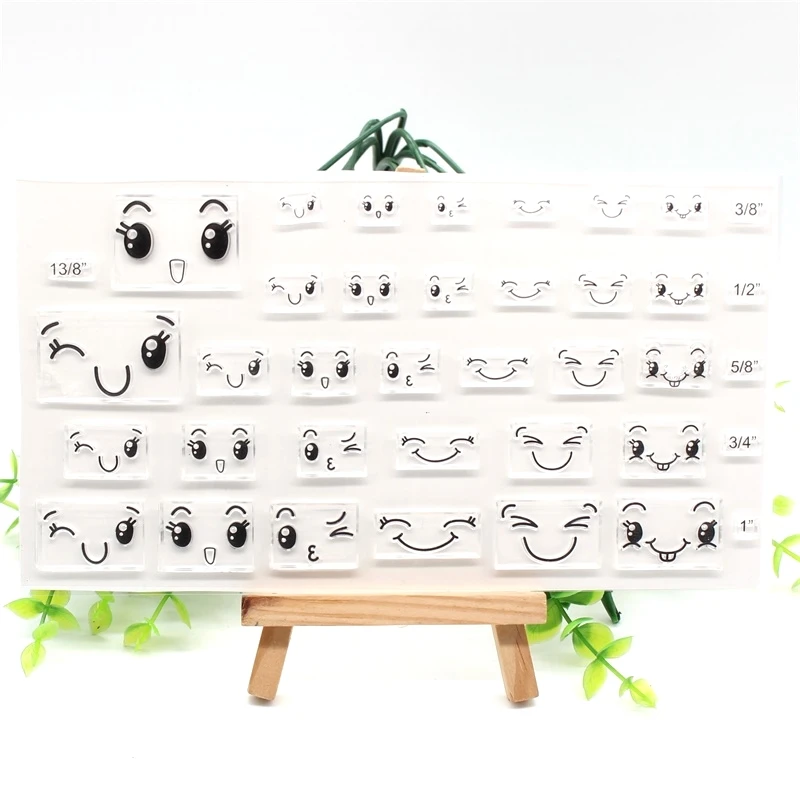 VYUTXA милые прозрачные штампы для скрапбукинга бумага скрапбукинга|Штампики| |