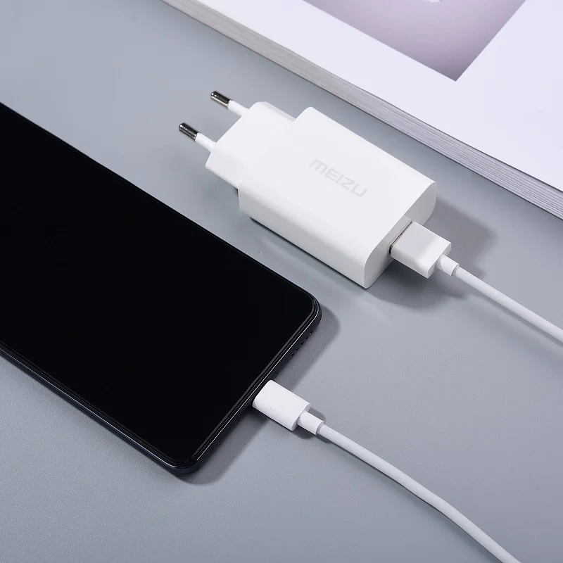 

Fast Charger Meizu 12V 2A EU Quick Charger Adapter Micro usb/Type C Cable For Meizu 18 16Xs 16th Pro 7 6 MX7 MX6 U10 U20 M5S M6S
