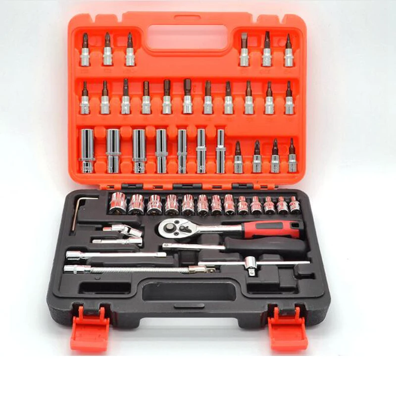 Набор гаечных ключей комплект из 23 53 предметов 1/4 дюйма с храповым механизмом|tool