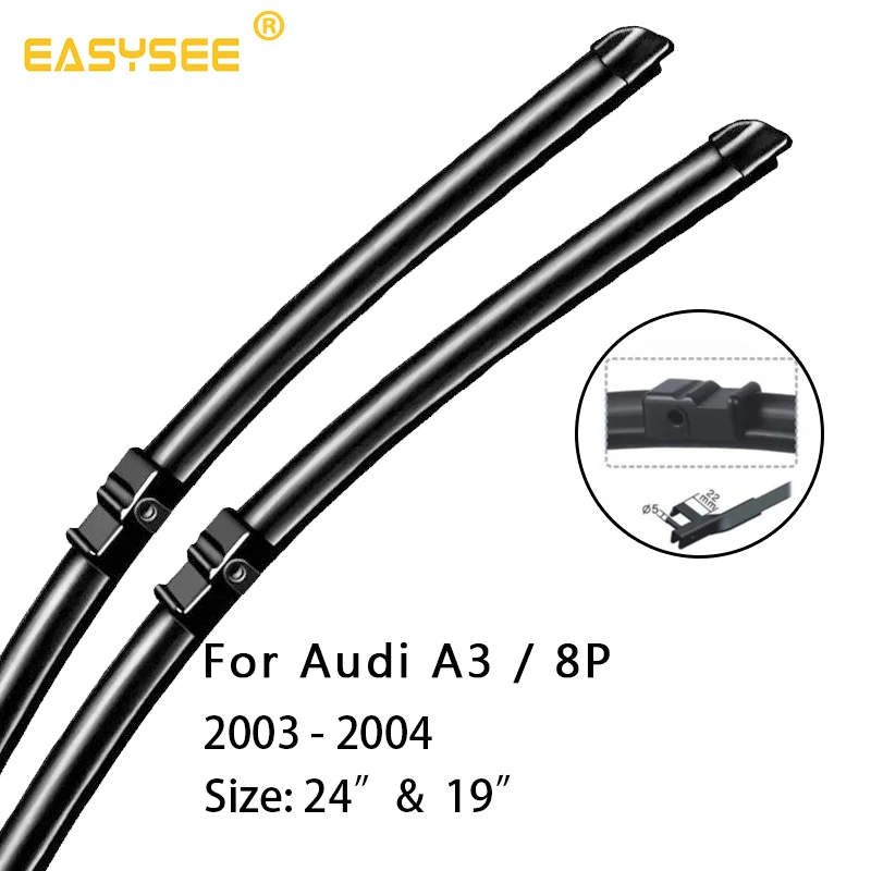 Щетки стеклоочистителя для Audi A3 8L/8 P/8 V Fit Hook/Side Pin/Pinch Tab/кнопочные ручки модель год