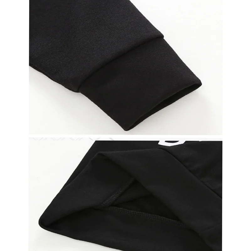 Новинка Свитер для маленьких мальчиков Топы Сезон осень-весна Черный хлопковый