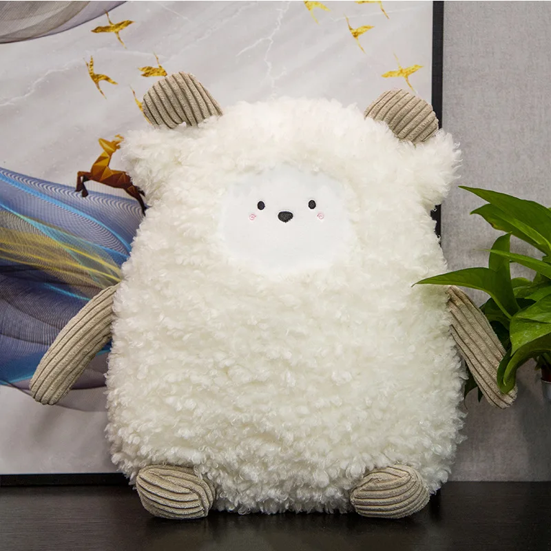 

Plush Throw Pillow Cushion Bear Little Sheep Elk Plush Toy Doll Gift Toy Gifts For Children Sofa Pillows Bed Pillows Home Deco