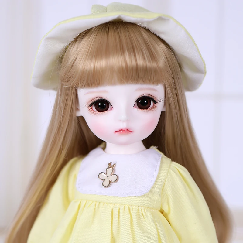 Full Set New Arrival 1/6 BJD Doll BJD/SD Lovely Melissa Joint Resin Doll With Eyes For Baby Girl Birthday Gift