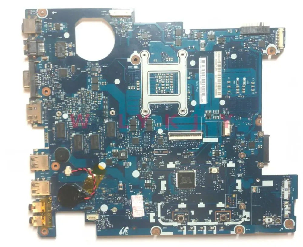 BA41-01298A для Samsung R440 R439 R480 ноутбук материнская плата BA92-06675B BA92-06675A PGA989 HM55 GPU ATI HD5470 100%