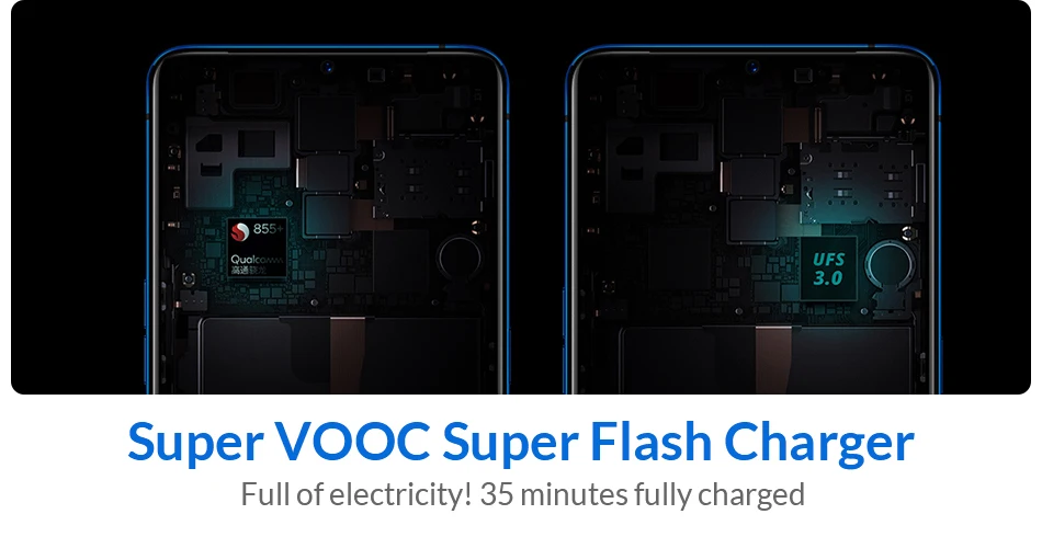 Realme X2 Pro 8RAM 128ROM 6," NFC мобильный телефон Snapdragon 855 Plus 64MP Quad камера смартфон 50 Вт Супер VOOC быстрое зарядное устройство