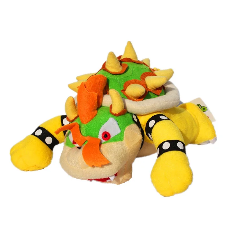 

new 10'' 25cm Super Mario plush toys Koopa Bowser dragon plush doll Brothers Bowser soft Plush