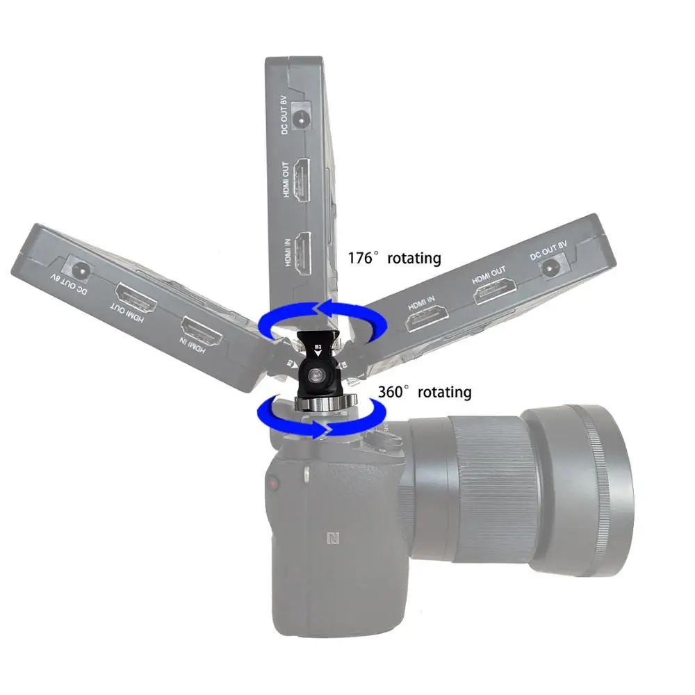 Крепление для монитора холодного и горячего башмака держатель кронштейна DSLR