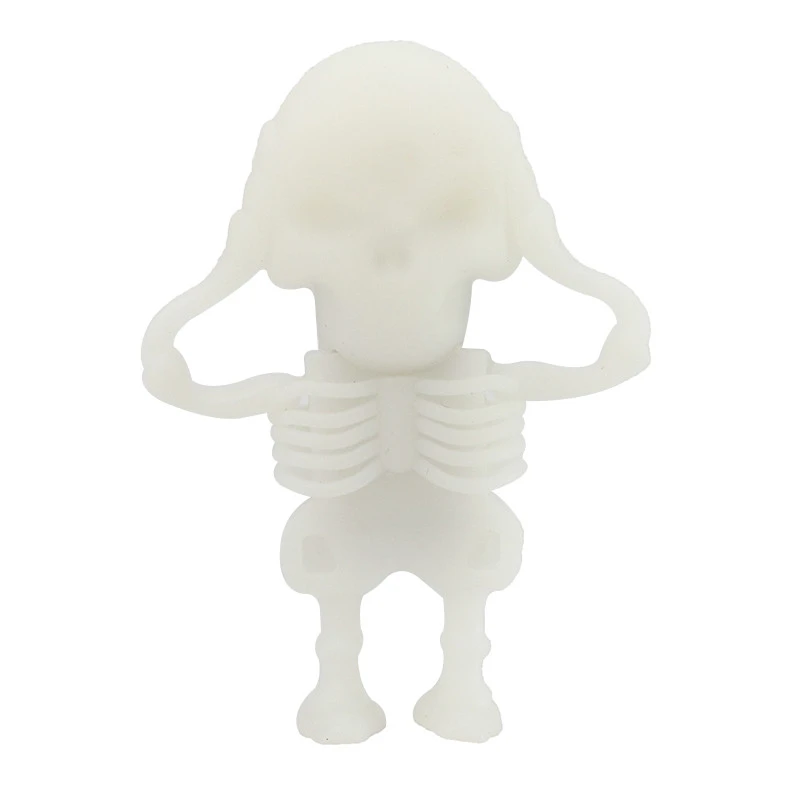 Skull/demon/ghost/Grim Reaper Flash Drive 32 Гб 64 ГБ 4 ГБ 16 8 256 ГБ Флешка мини флеш-накопитель USB2.0 реальная емкость cle usb подарок - Цвет: White