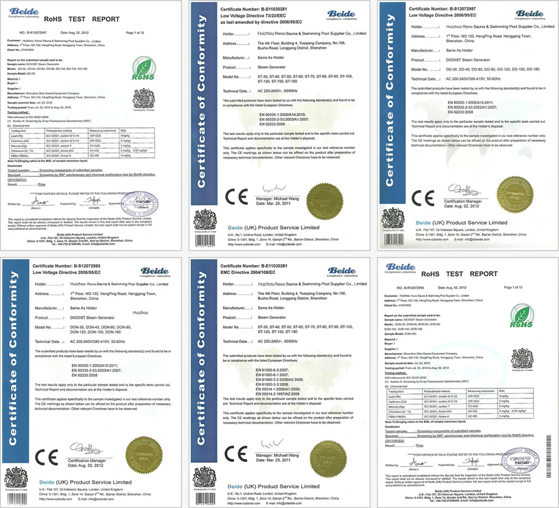 3KW 380-415V 3 фазы 50/60HZ сауна/спа-ванна с сенсорным контроллером парогенератор