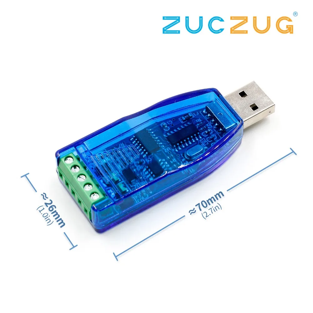 Промышленный USB в RS485 преобразователь обновление защиты RS485 конвертер Совместимость V2.0 Стандартный RS-485 Соединительный Модуль платы