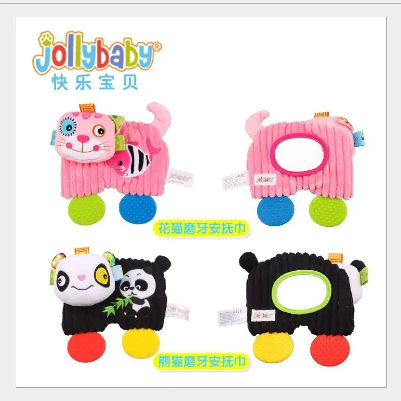 Мягкий Детский носовой платок Sozzy игрушка прорезыватель для зубов погремушка со