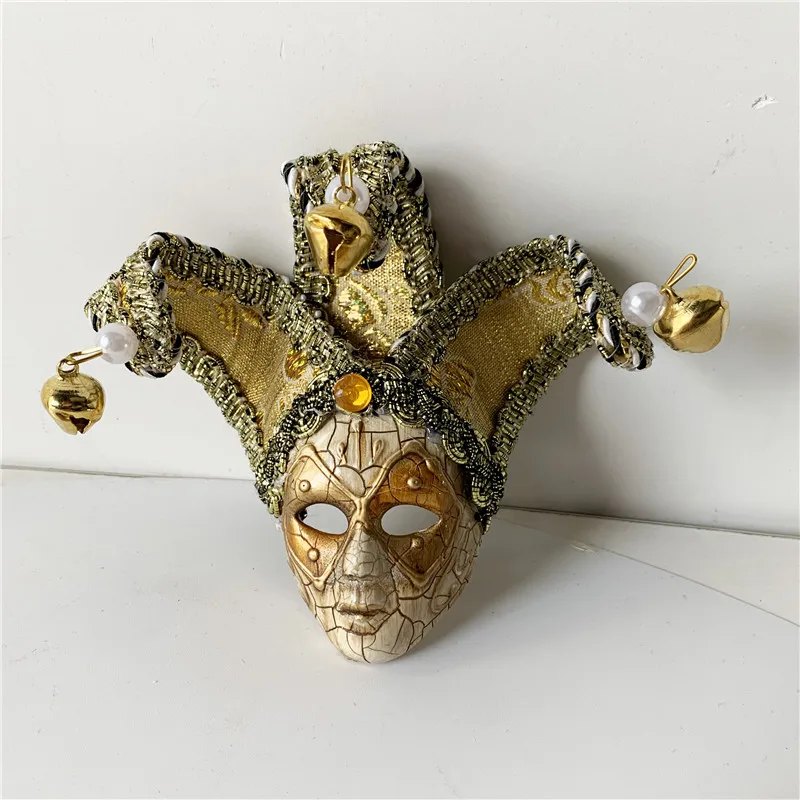 H & D желтая мини Венецианская маска Марди Гра Маскарад венецианский вечерние