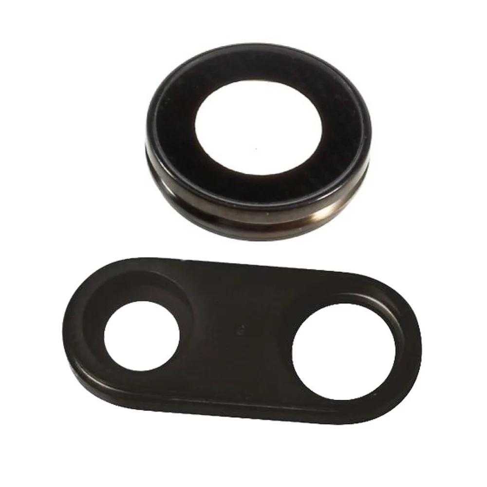 Задняя крышка объектива камеры стеклянная с рамкой запасная часть для iPhone 6 6s 6plus