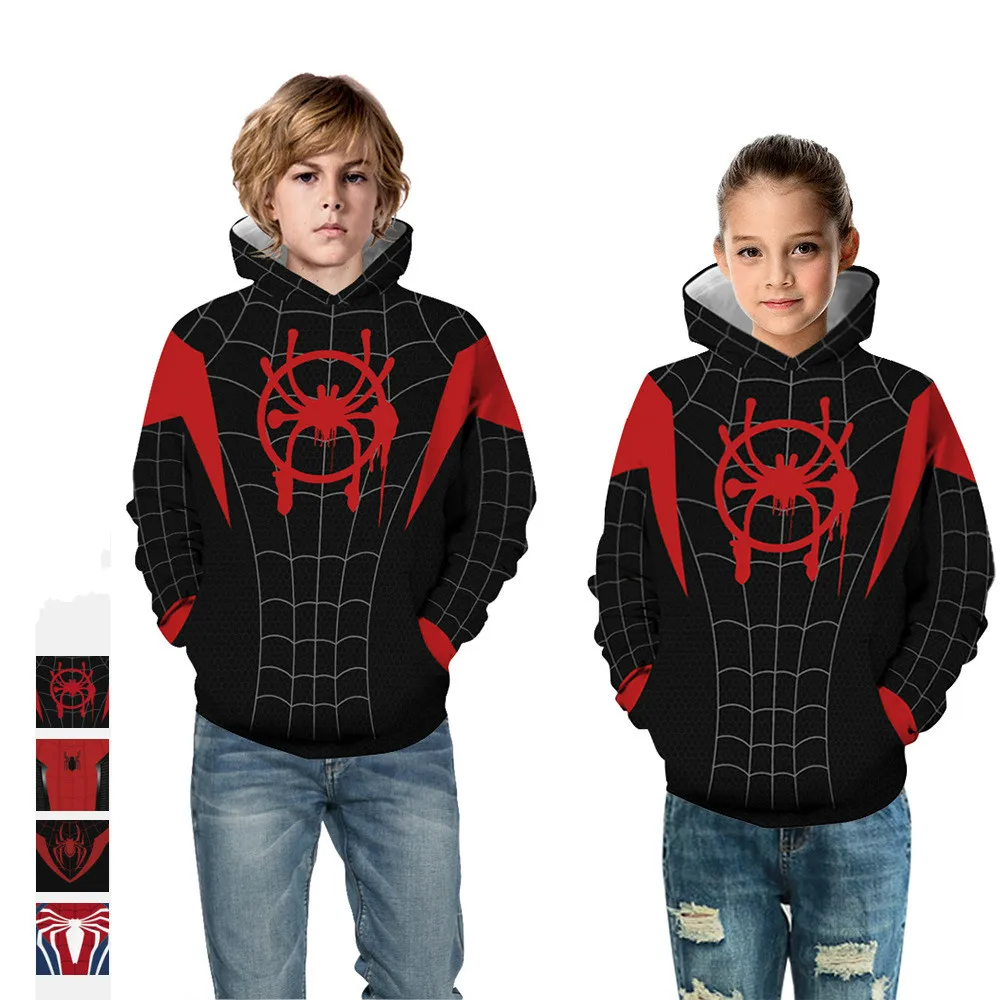 

Explosive 3D digital printing children's hooded sweater autumn new children's baseball uniform 2021