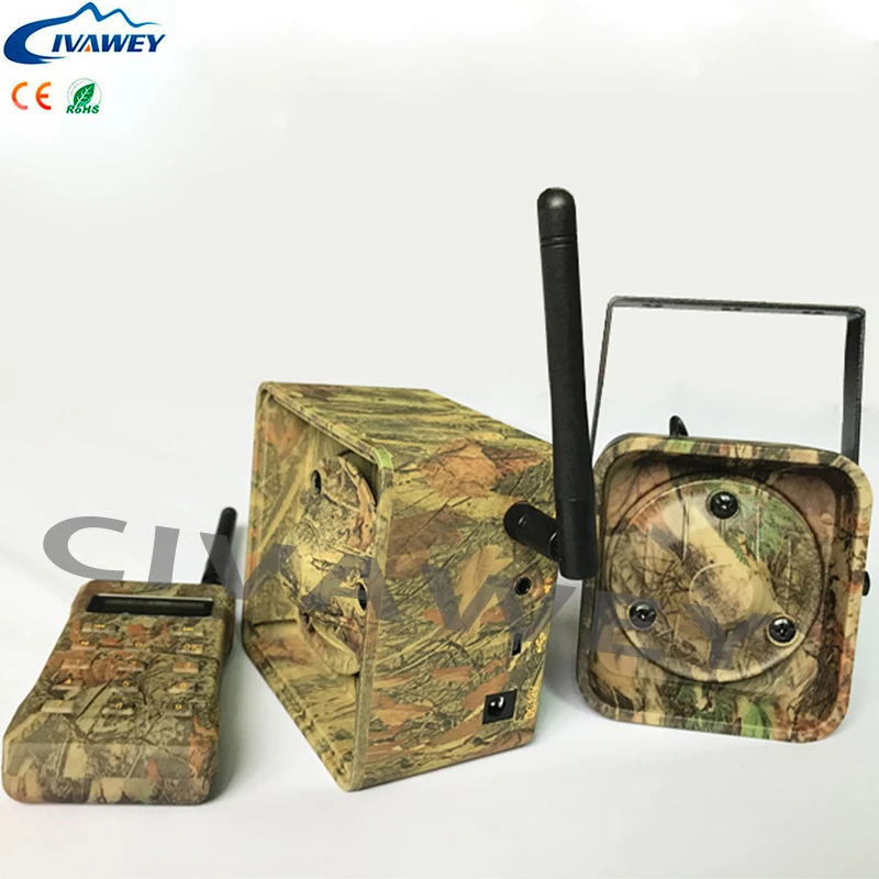 Усилитель голоса для охоты 2 шт. 100 Вт пульт дистанционного управления 500